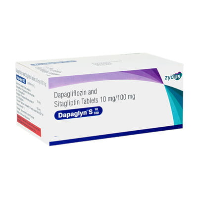 Dapaglyn S 10/100mg Strip Of 10 Tablets