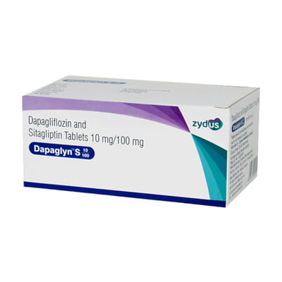 Dapaglyn S 10/100mg Strip Of 10 Tablets