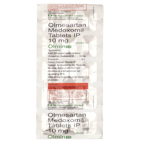 Olmin 10mg Strip Of 15 Tablets