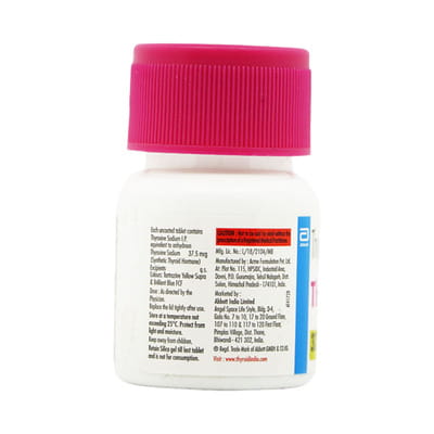 Thyrox 37.5mcg Bottle Of 120 Tablets