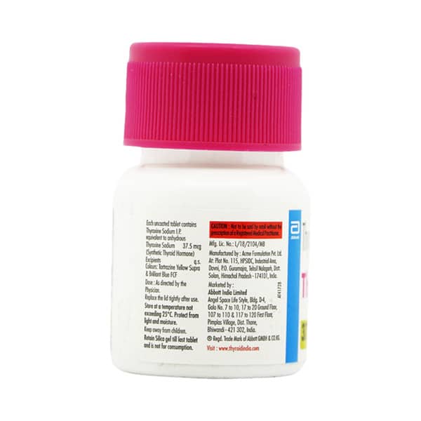 Thyrox 37.5mcg Bottle Of 120 Tablets