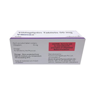 Vilmax 50mg Strip Of 15 Tablets