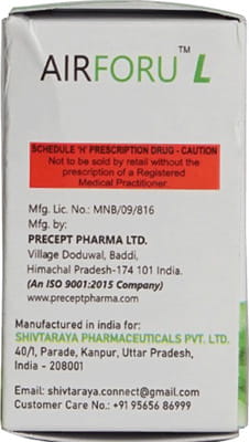 Airforu L Bottle Of 30 Inhalation Capsules