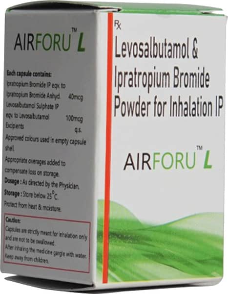 Airforu L Bottle Of 30 Inhalation Capsules