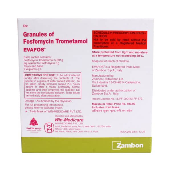 Evafos Sachet Of 8gm Granules