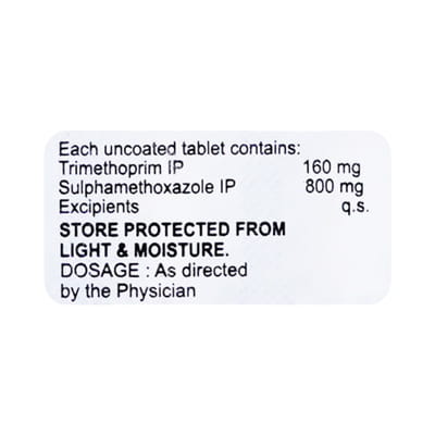 Co Trimoxazole Ds Strip Of 10 Tablets