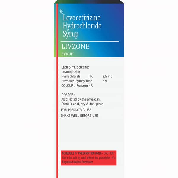 Livzone Bottle Of 30Ml Syrup