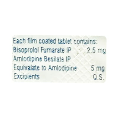Bisobis A 2.5mg Strip Of 10 Tablets