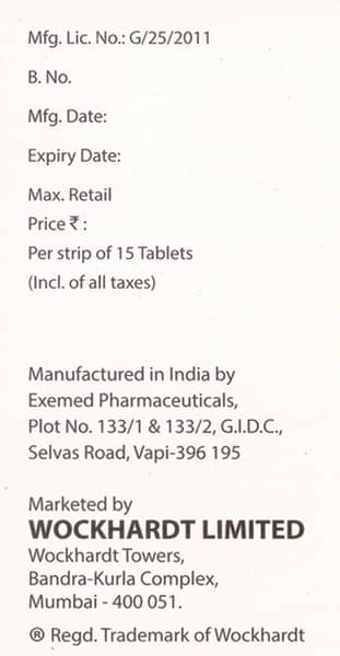 Vildalog M 1000mg Strip Of 15 Tablets