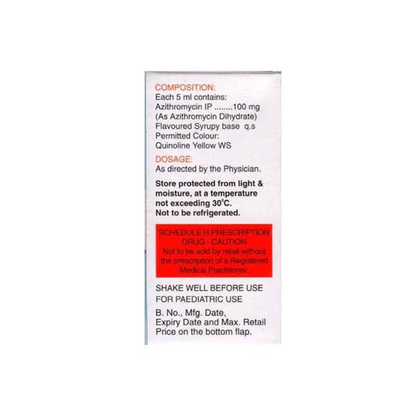 Zathrin 100 Bottle Of 15ml Suspension