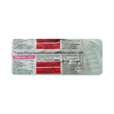 Pregaba Mnt Strip Of 10 Tablets