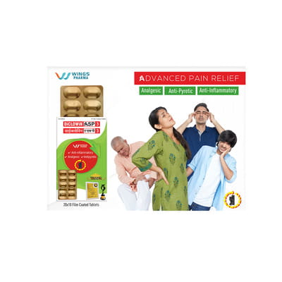 Diclowin Asp 3 Strip Of 10 Tablets