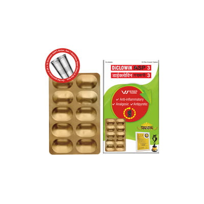 Diclowin Asp 3 Strip Of 10 Tablets