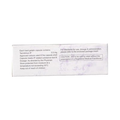Tacva 0.5mg Strip Of 10 Capsules