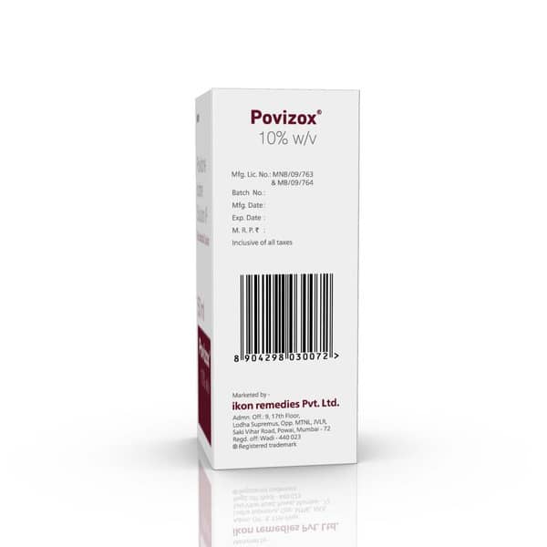 Povizox 10% Bottle Of 50Ml Solution
