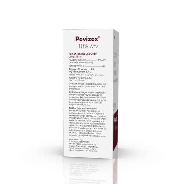 Povizox 10% Bottle Of 50Ml Solution