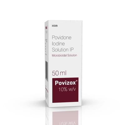 Povizox 10% Bottle Of 50ml Solution