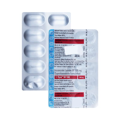 I Tyza Sb 100mg Strip Of 10 Capsules