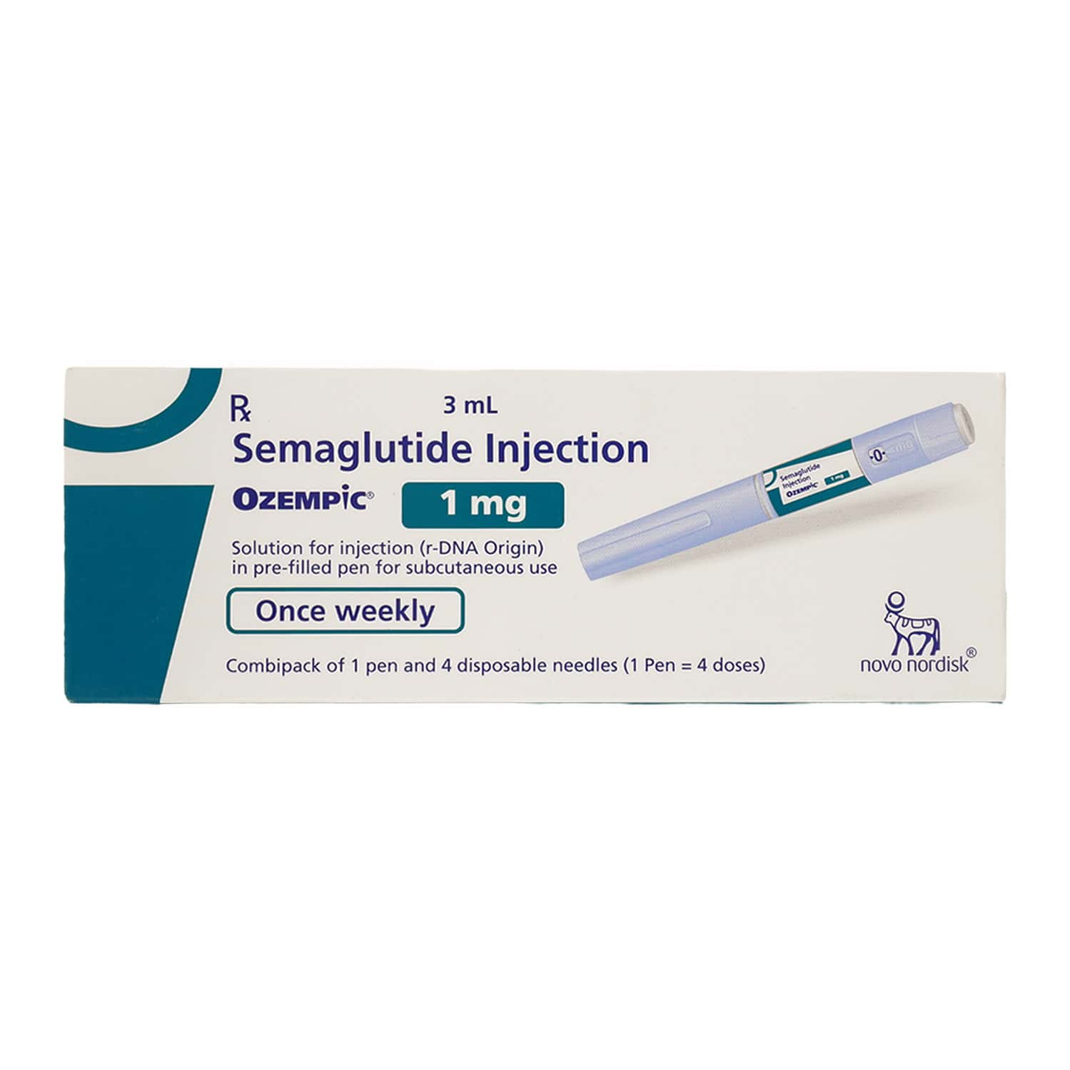ozempic 1mg pre filled pen of 3ml solution for injection