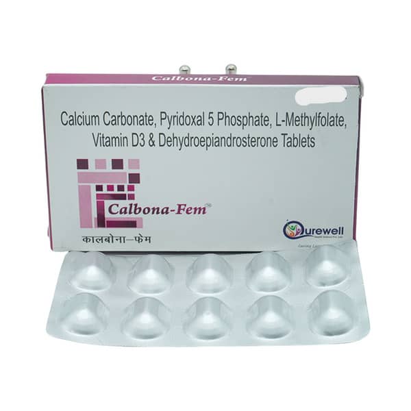 Calbona Fem Strip Of 10 Softgel Capsules