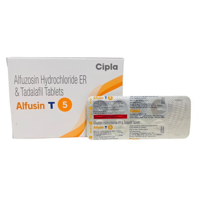 Alfusin T 5mg Strip Of 10 Tablets