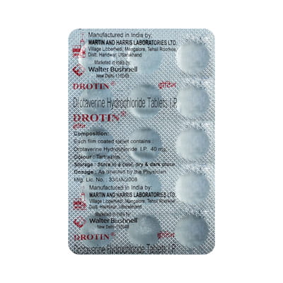 Drotin Strip Of 8 Tablets