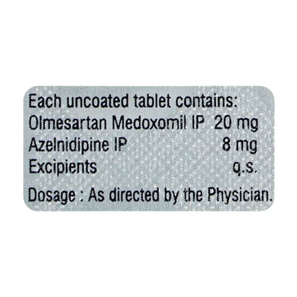 Olmesar Plus 20mg Strip Of 10 Tablets