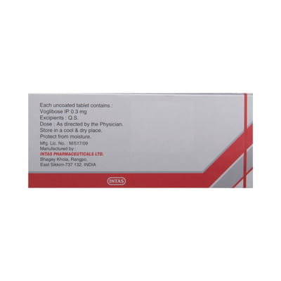 Voglidib 0.3mg Strip Of 15 Tablets