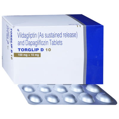 Torglip D 10mg Strip Of 10 Tablets