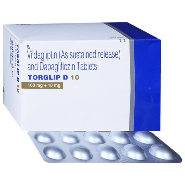 Torglip D 10mg Strip Of 10 Tablets