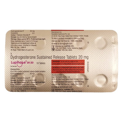 Lupihope Sr 20mg Strip Of 10 Tablets
