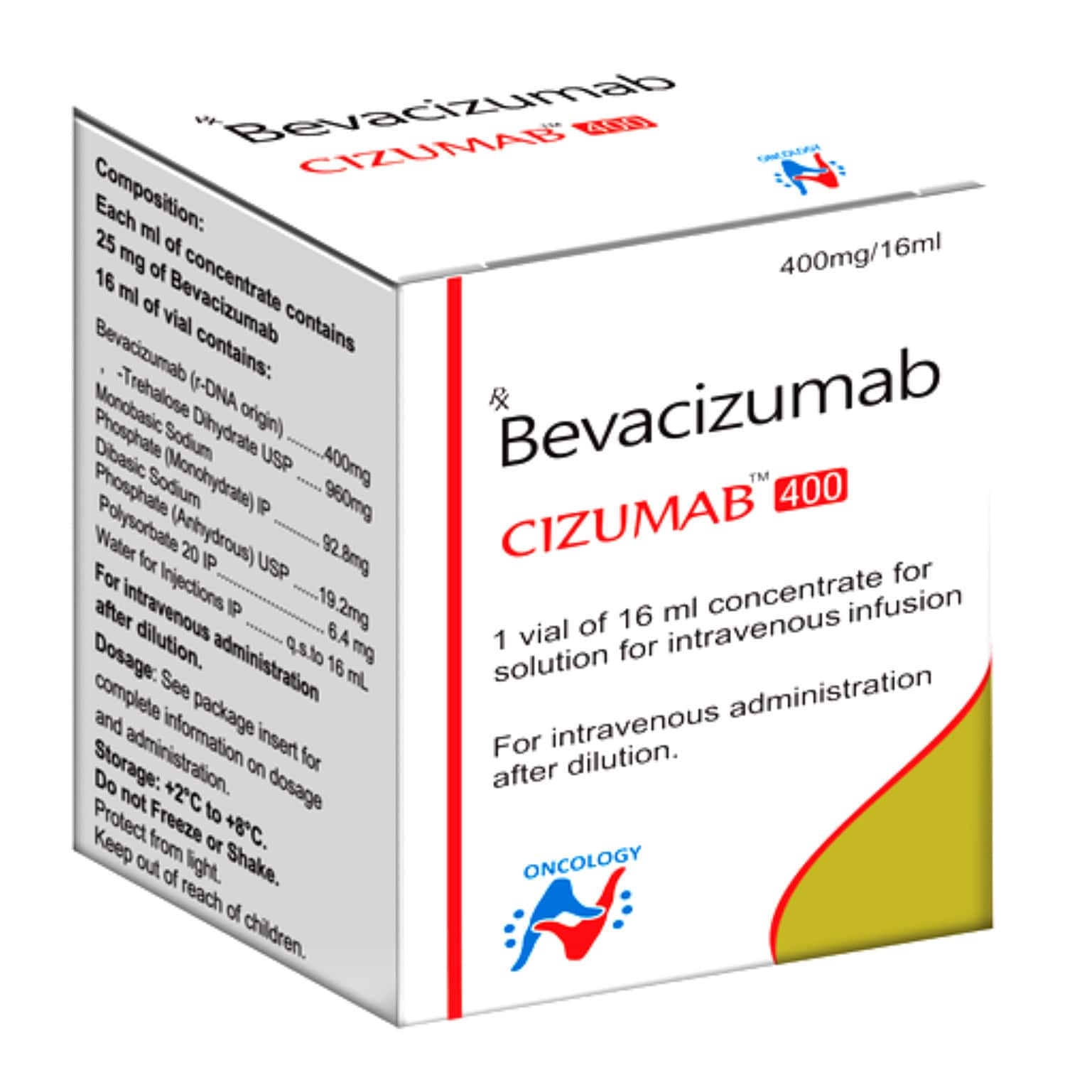 cizumab 400mg vial of 16ml solution for infusion