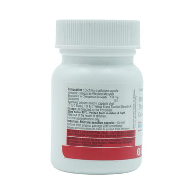 Dabigza 150mg Bottle Of 14 Capsules
