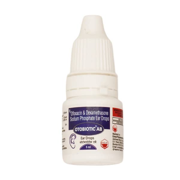 Otobiotic Ab Bottle Of 5ml Ear Drops