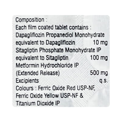 Emsita Trio Strip Of 10 Tablets