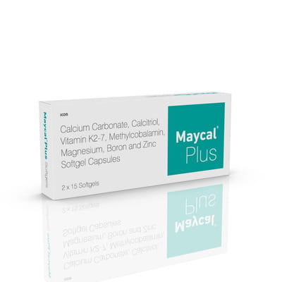 Maycal Plus Strip Of 10 Softgel Capsules