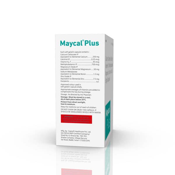 Maycal Plus Strip Of 10 Softgel Capsules