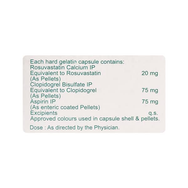 Rosuson Gold 20mg Strip Of 10 Capsules