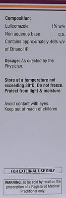 Lzhh 1% Bottle Of 30ml Lotion