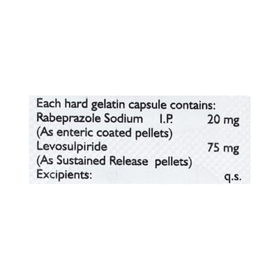 Rafron L 20/75mg Strip Of 15 Capsules