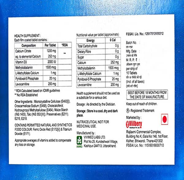 New Parnacal Hd Strip Of 10 Tablets