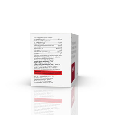 Feritec Strip Of 10 Softgel Capsules