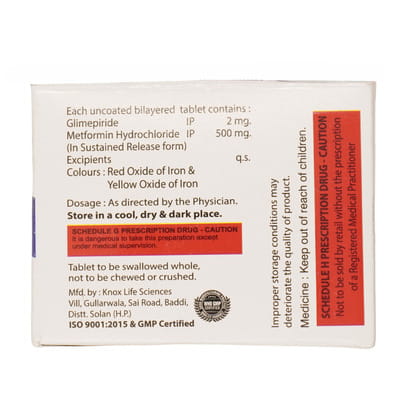 Xadomet G 2mg Strip Of 10 Tablets