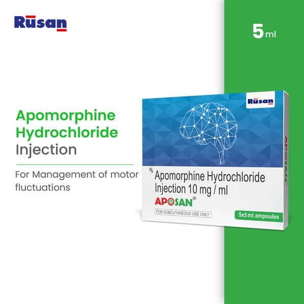 Aposan 10Mg Ampoule Of 5Ml Injection (Pack Of 5)