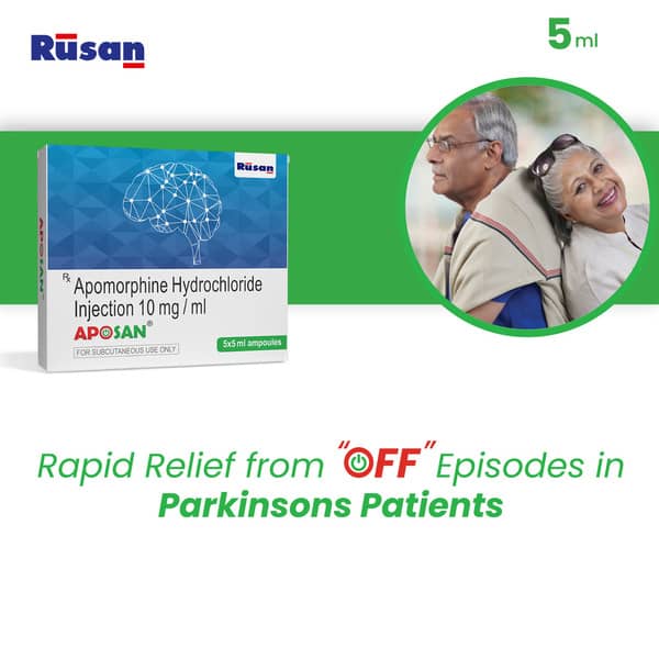 Aposan 10Mg Ampoule Of 5Ml Injection (Pack Of 5)