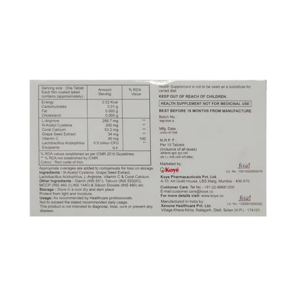 Celin F Strip Of 10 Tablets