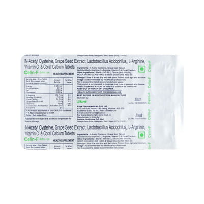 Celin F Strip Of 10 Tablets