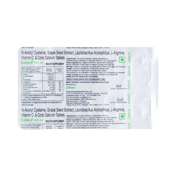 Celin F Strip Of 10 Tablets