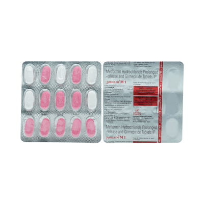 Jubiglim M 1mg Strip Of 15 Tablets