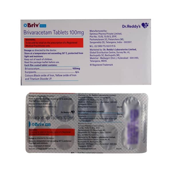 Briv Plus 100mg Strip Of 10 Tablets